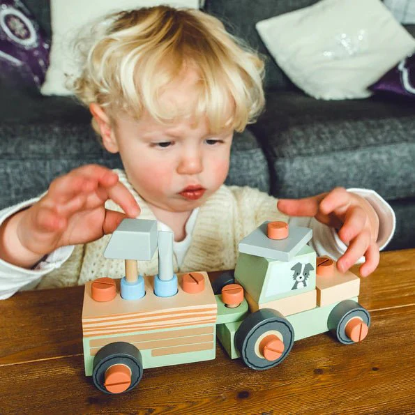 Orange Tree Toys - Buildable Tractor - Image 3