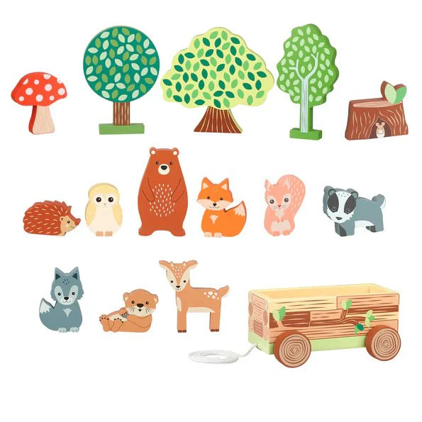 Orange Tree Toys - Woodland Play Set - Image 4