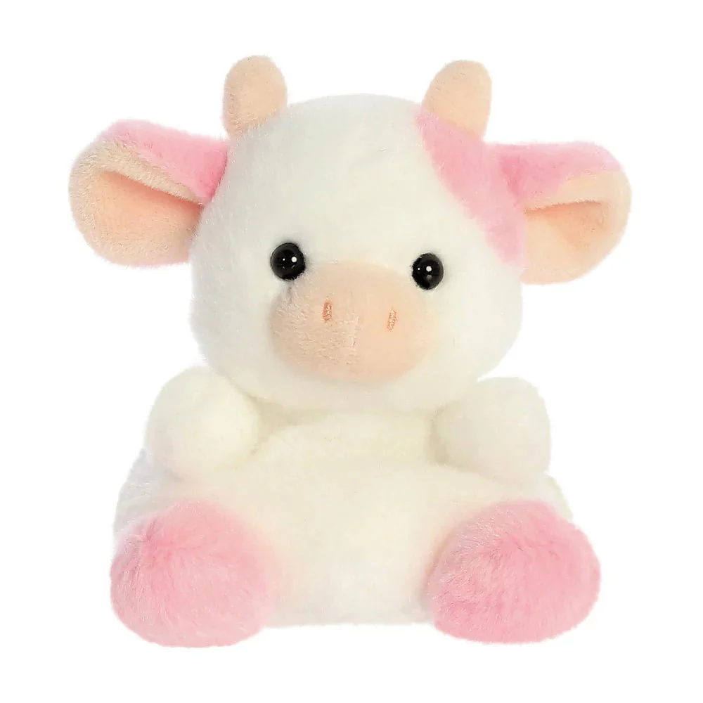 Palm Pals Belle Strawberry Cow Soft Toy
