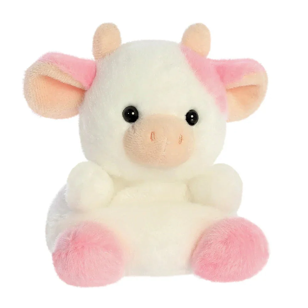 Palm Pals Belle Strawberry Cow Soft Toy - Image 2