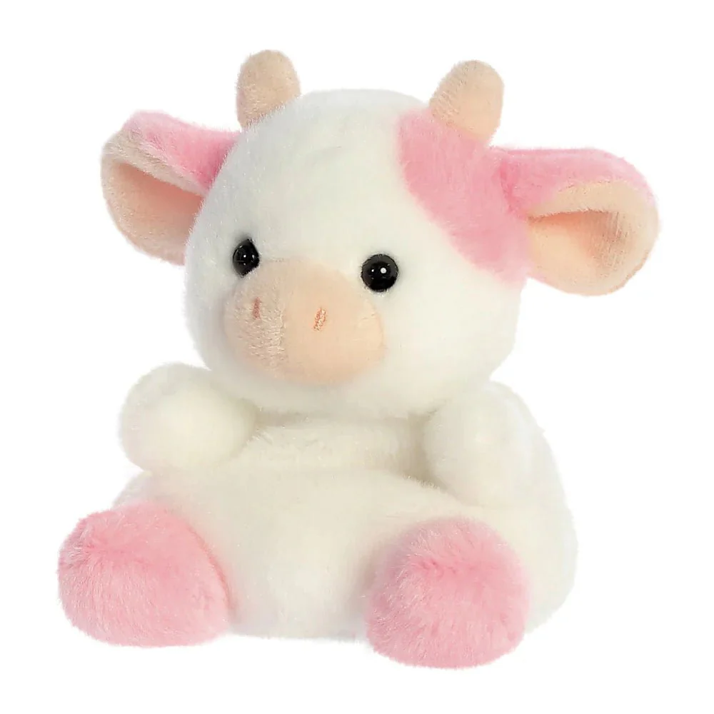 Palm Pals Belle Strawberry Cow Soft Toy - Image 3