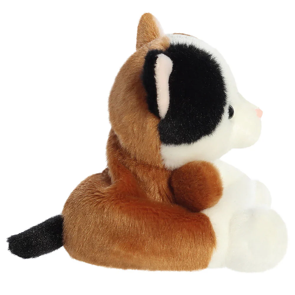 Palm Pals Calico Cat Plush Toy - Image 3
