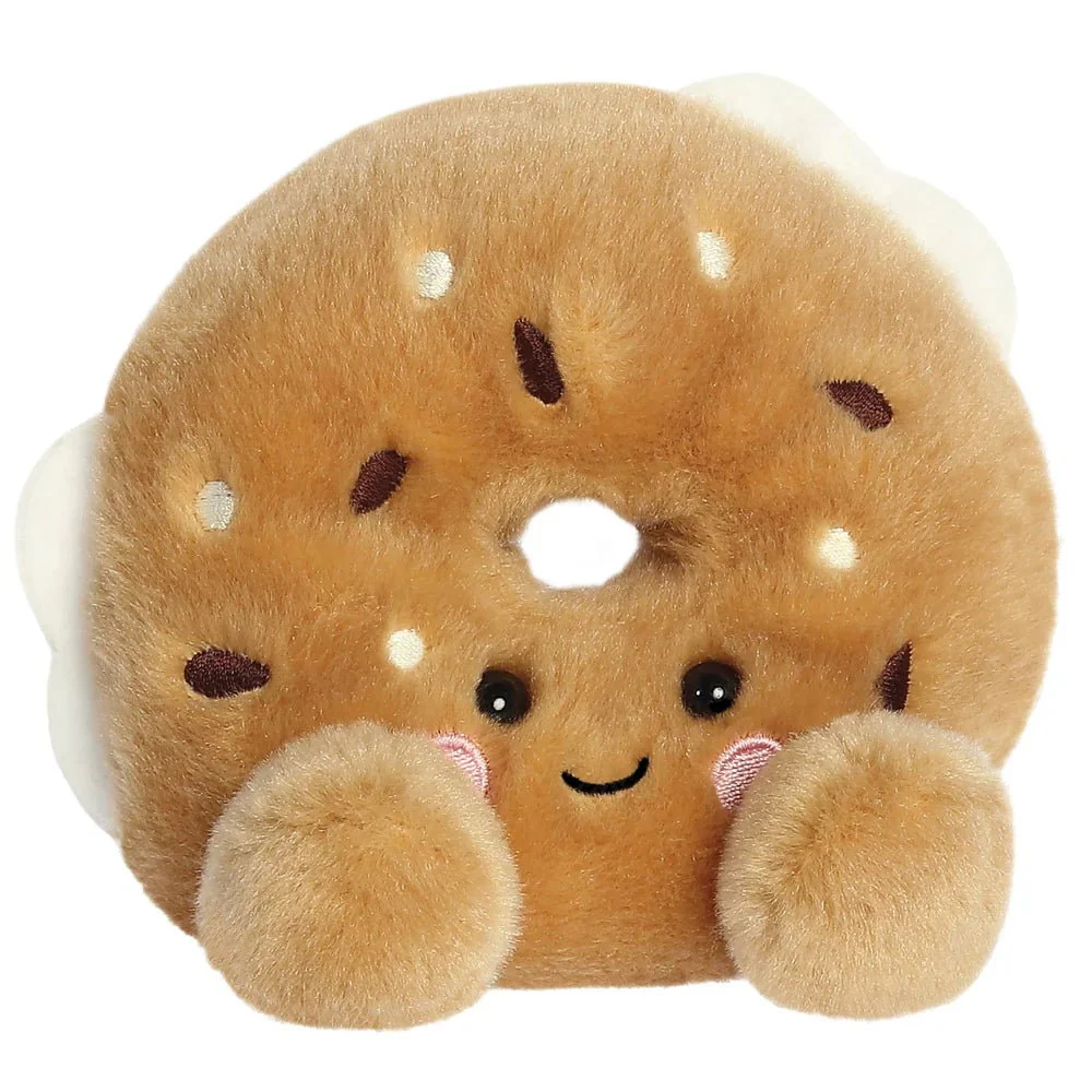 Palm Pals Soft Toy - Tony Everything Bagel - Image 2