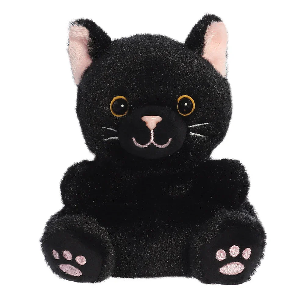Palm Pals Twilight Black Cat Soft Toy – Cat Plushie