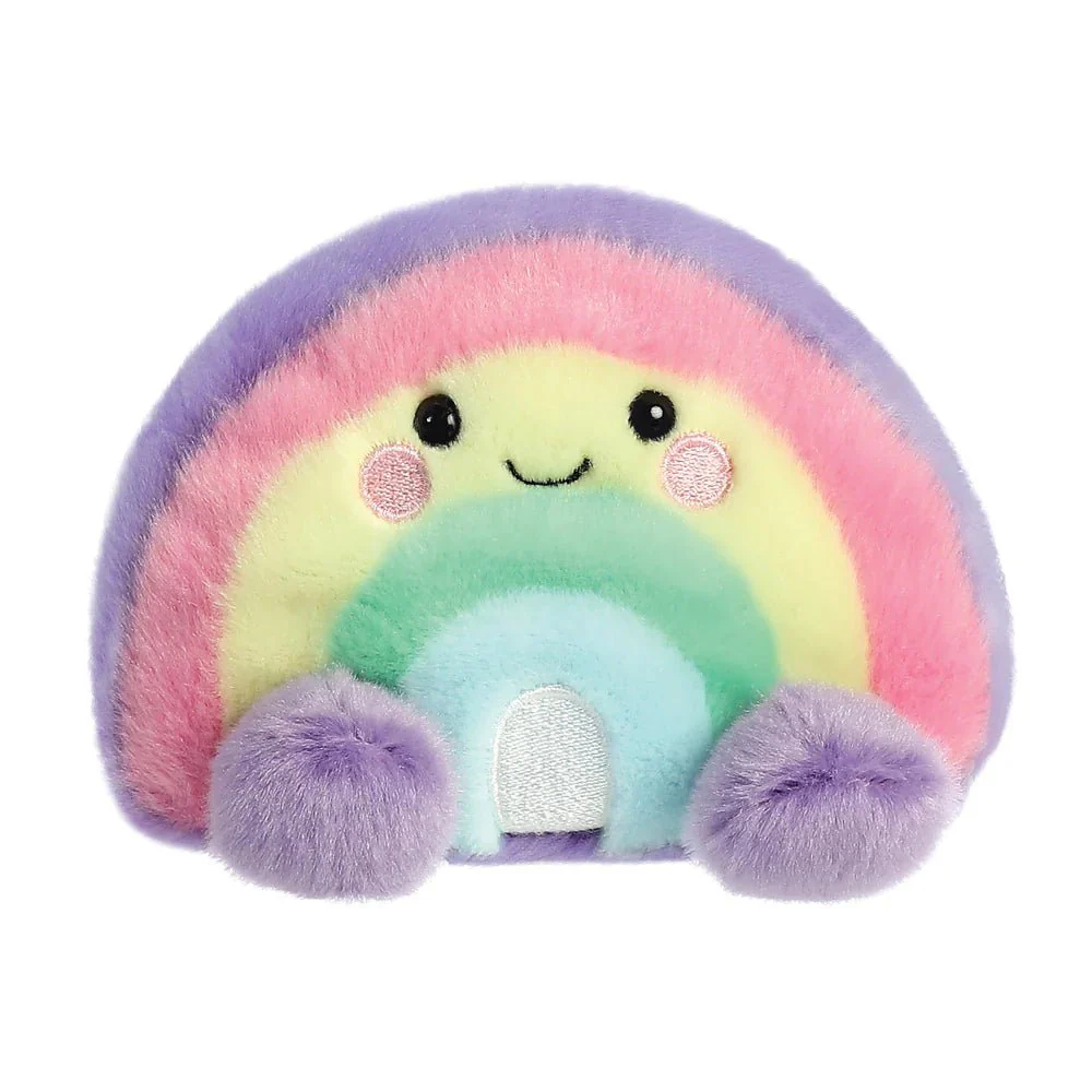 Palm Pals Vivi Rainbow Soft Toy – Rainbow Plushie