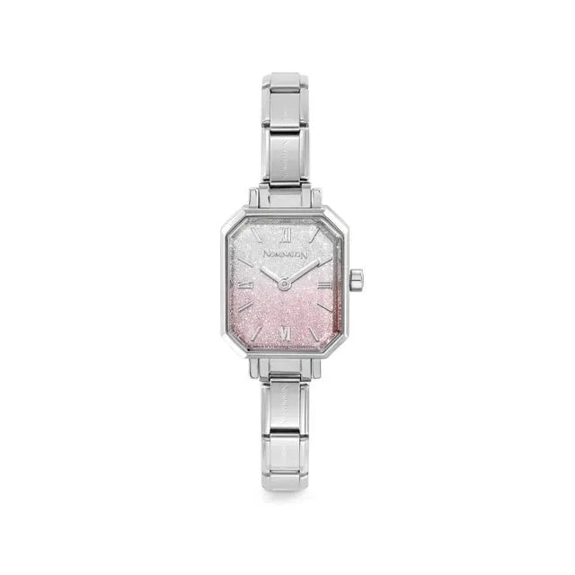 Paris Watch - Fade Glitter Pink