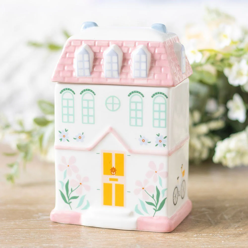 Pastel House Oil Burner and Wax Warmer - Image 6