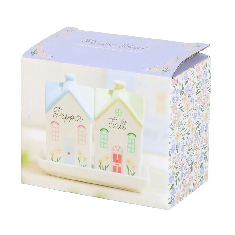 Pastel House Salt and Pepper Shakers - Image 4