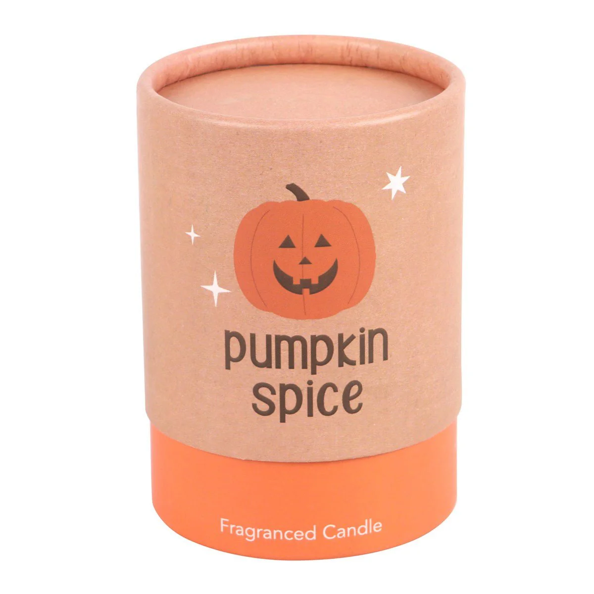 Peekaboo Pumpkin Spice Glass Candle - Image 3