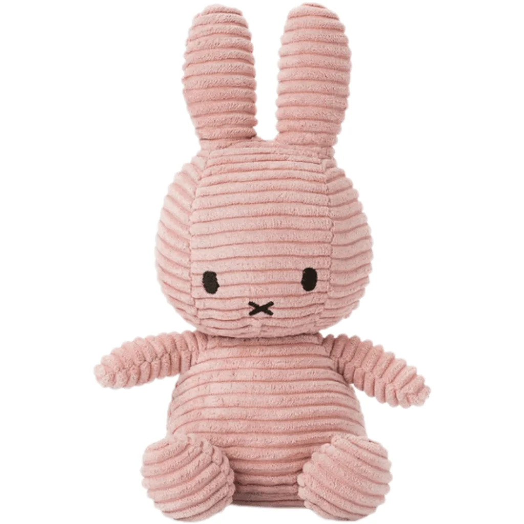 Pink Corduroy Miffy Plush by Bon Ton Toys