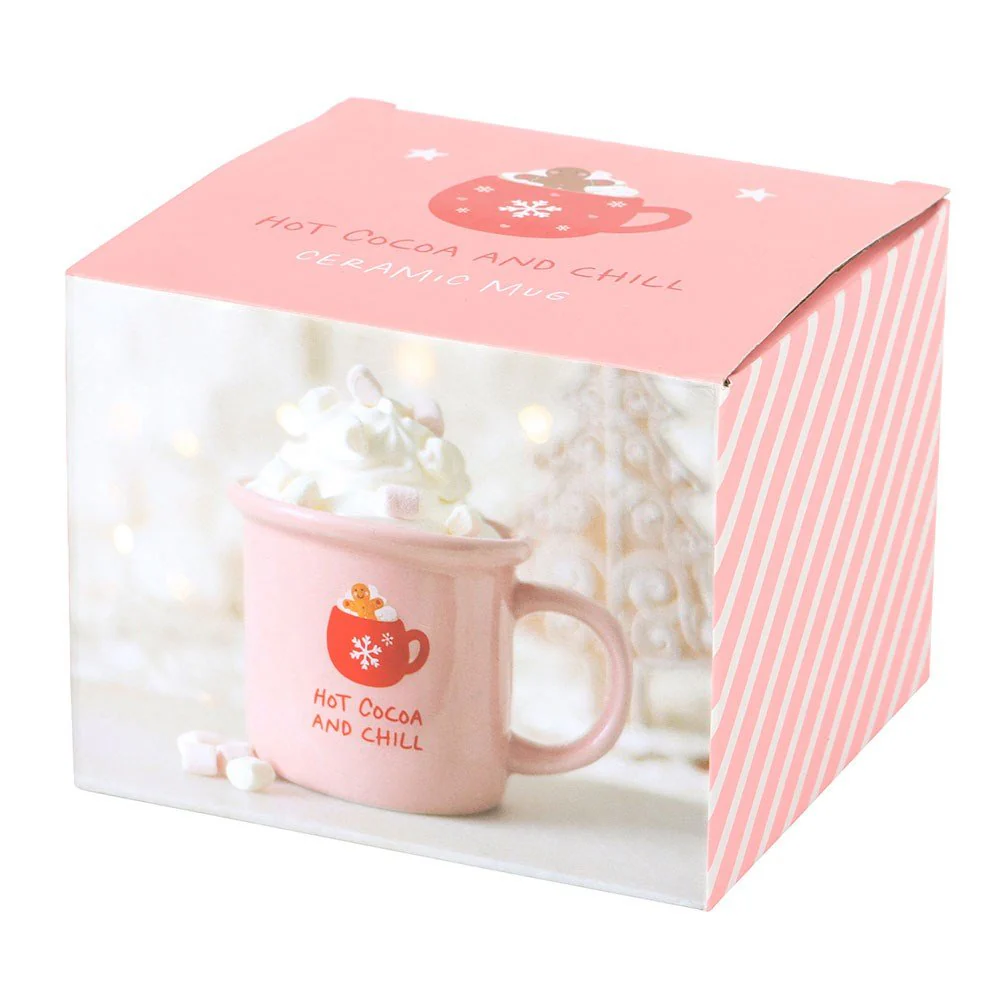 Pink Hot Cocoa & Chill Mug - Image 4