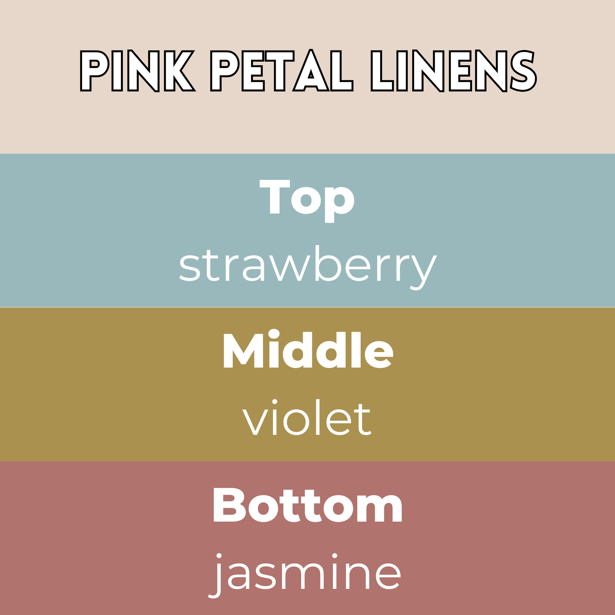 Pink Petal Linens Segment Wax Melt - Image 2