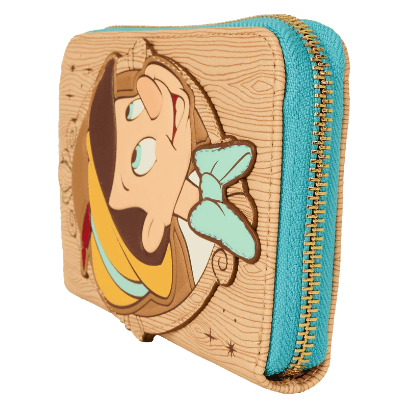Loungefly Pinocchio Cameo Zip Around Wallet - Image 2