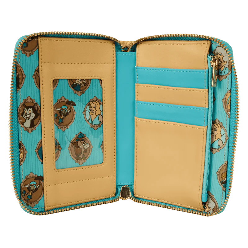 Loungefly Pinocchio Cameo Zip Around Wallet - Image 4