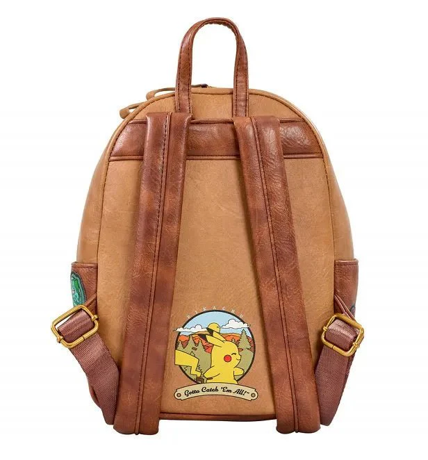 Loungefly Pokémon Camper Patches Mini Backpack - Image 3