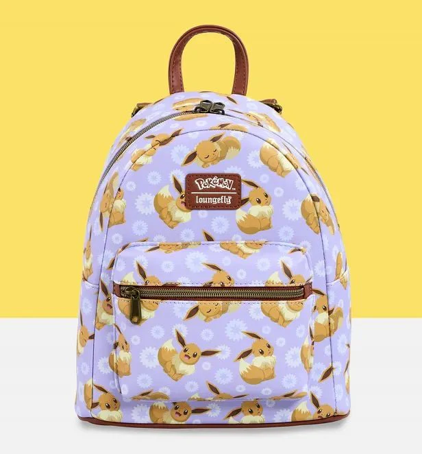 Loungefly Pokémon Eevee All-Over Print Mini Backpack - Image 6
