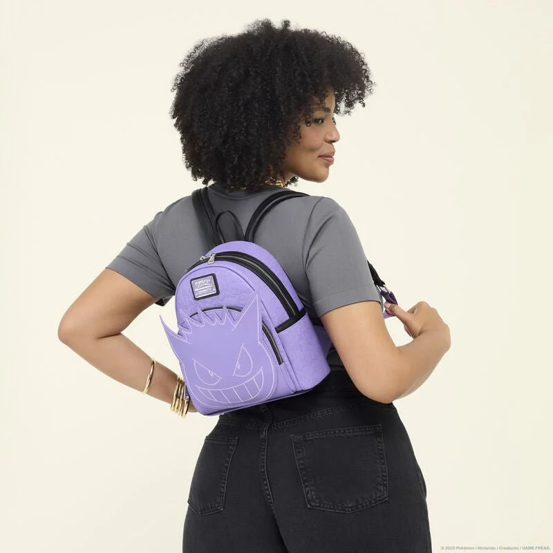 Loungefly Pokémon Gengar Cosplay Glow Mini Backpack - Image 5
