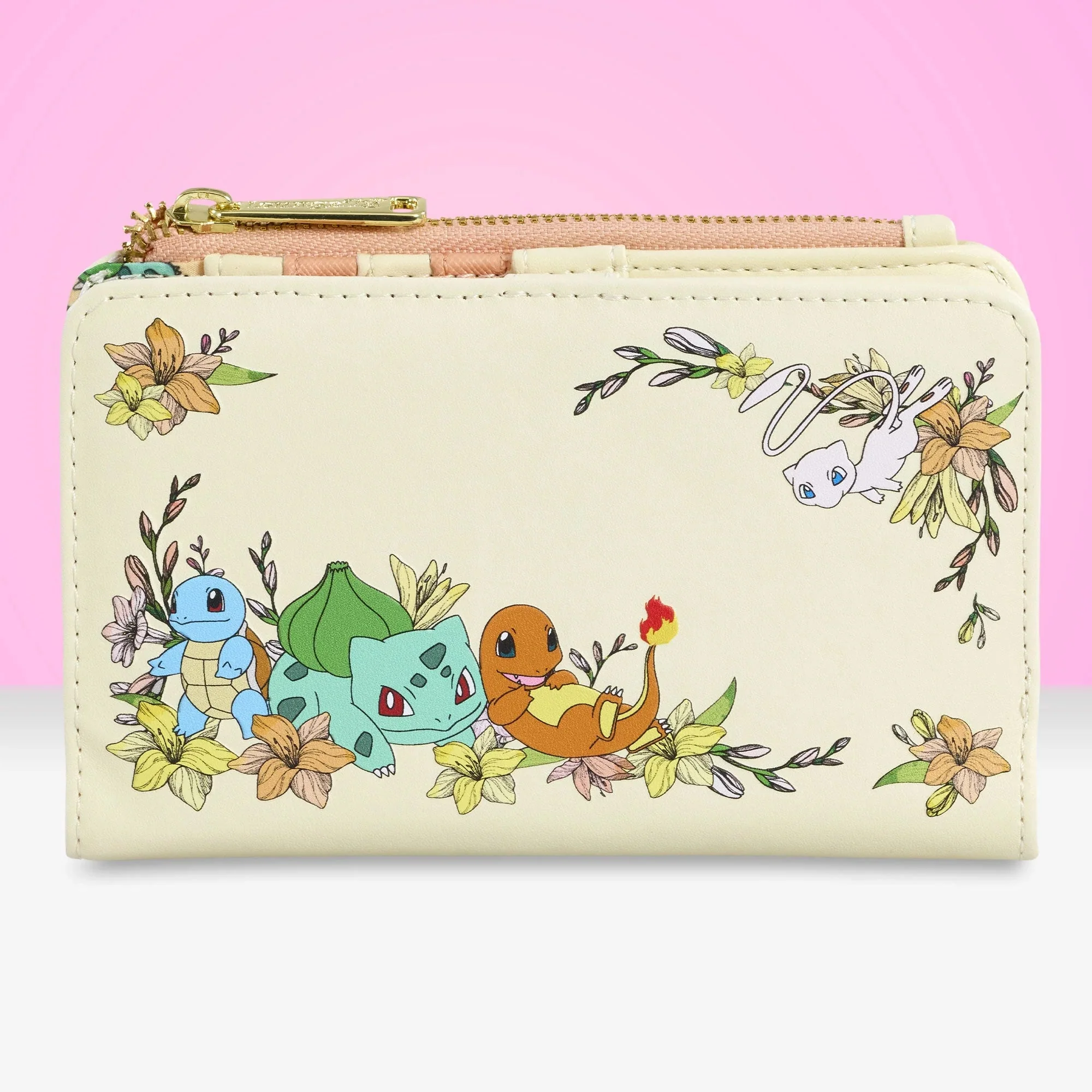 Loungefly Pokémon Kanto Starters Floral Wallet