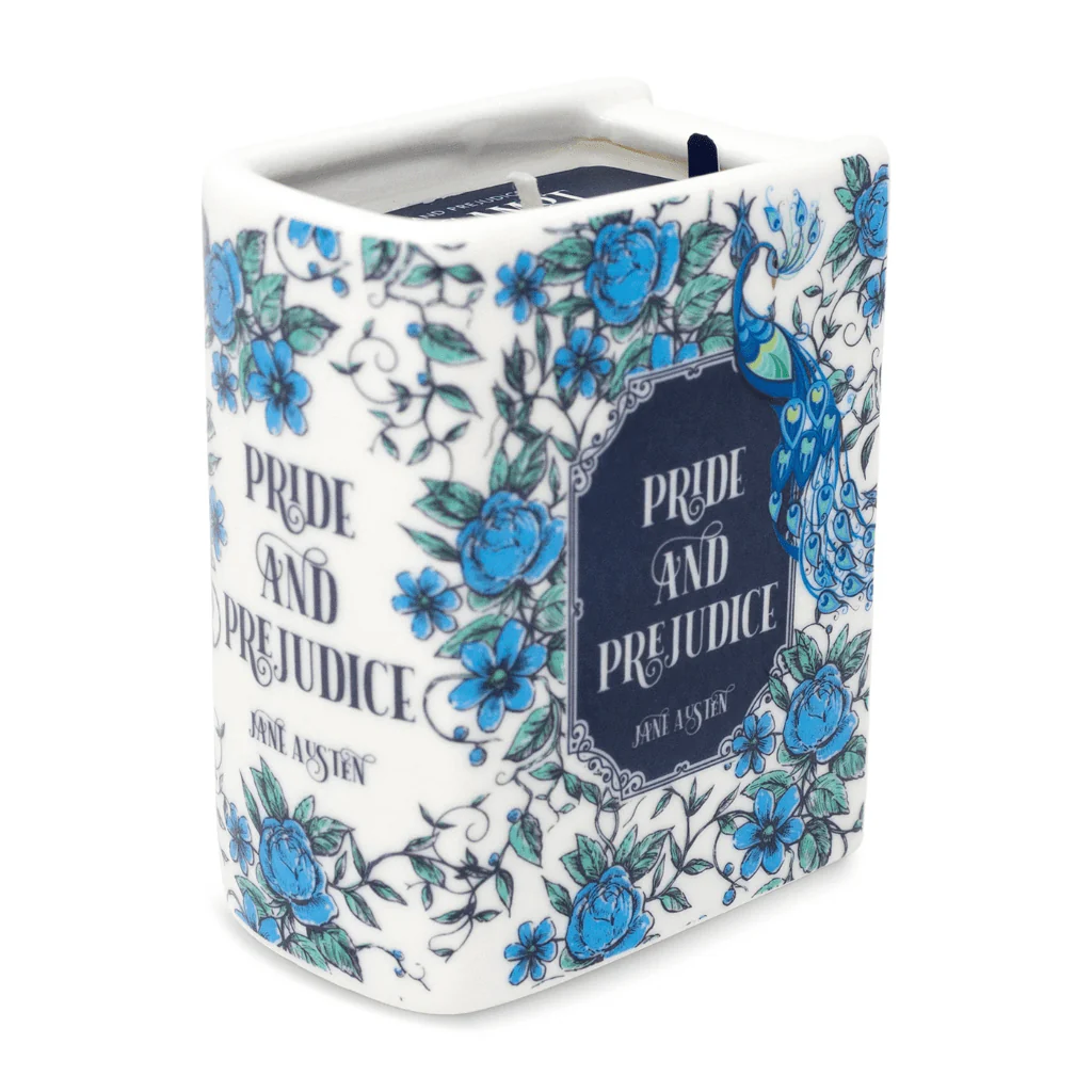 Pride and Prejudice Book Shaped Ceramic Candle - Image 3