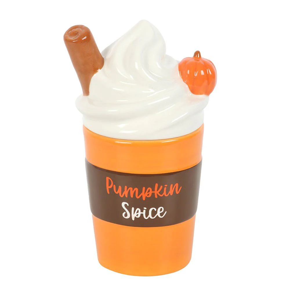 Pumpkin Spice Latte Oil Burner & Wax Warmer | Cosy Autumn Homeware - Image 3