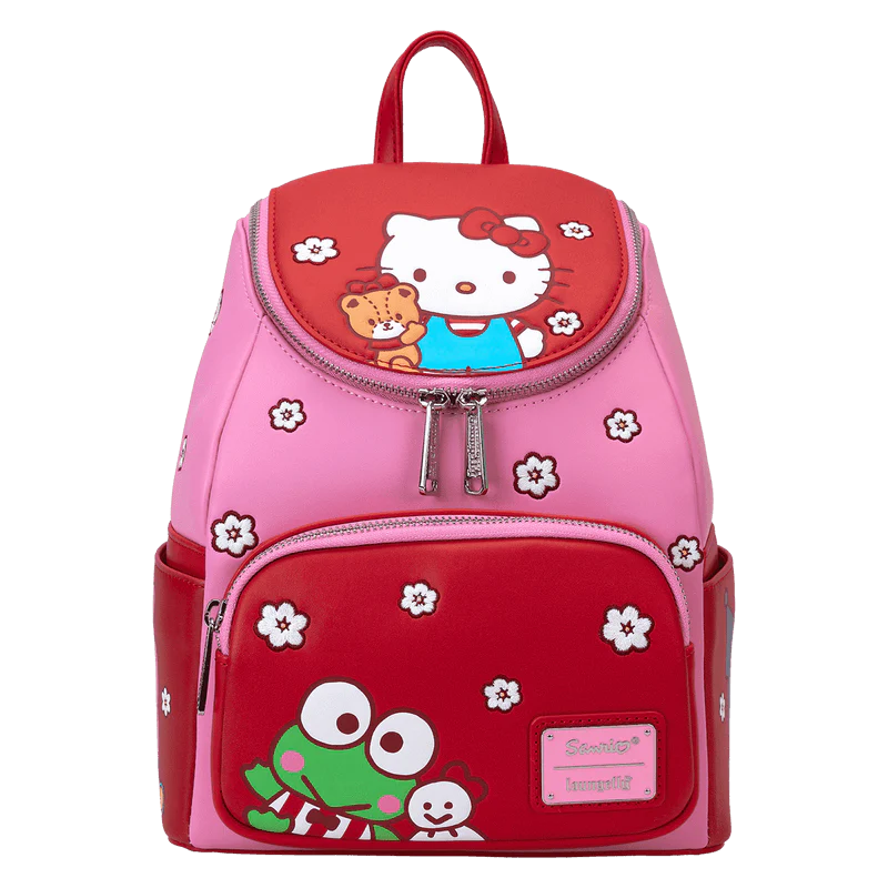 Loungefly Sanrio Hello Kitty & Friends Color Block Mini Backpack