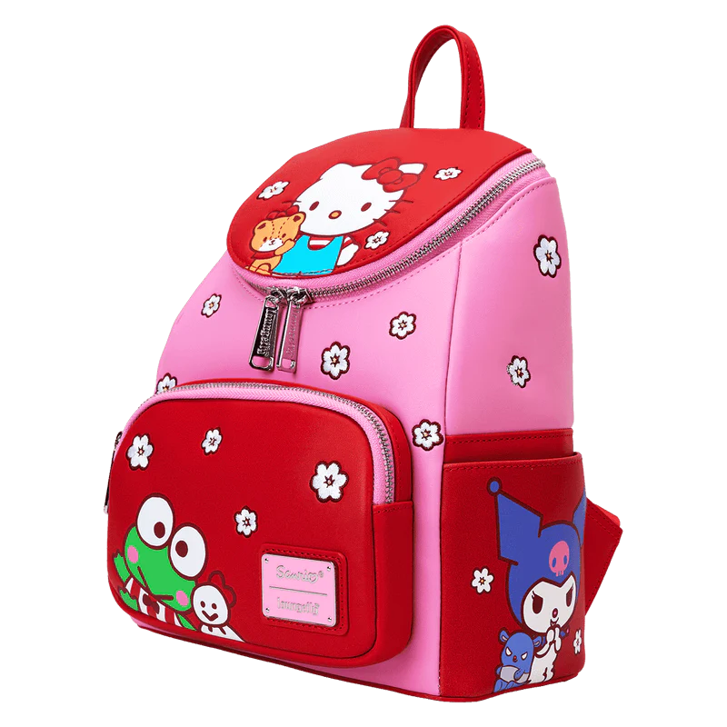 Loungefly Sanrio Hello Kitty & Friends Color Block Mini Backpack - Image 2