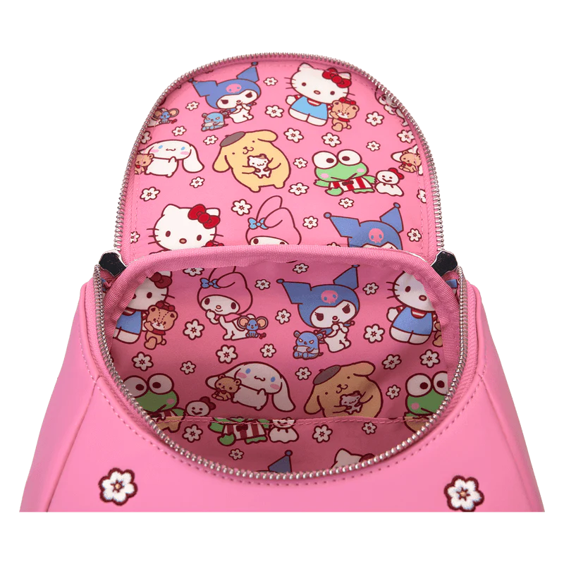 Loungefly Sanrio Hello Kitty & Friends Color Block Mini Backpack - Image 7