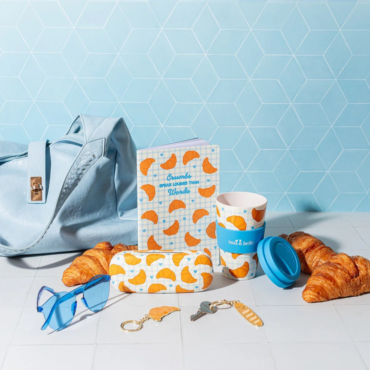Sass & Belle Croissant Travel Coffee Cup - Image 5