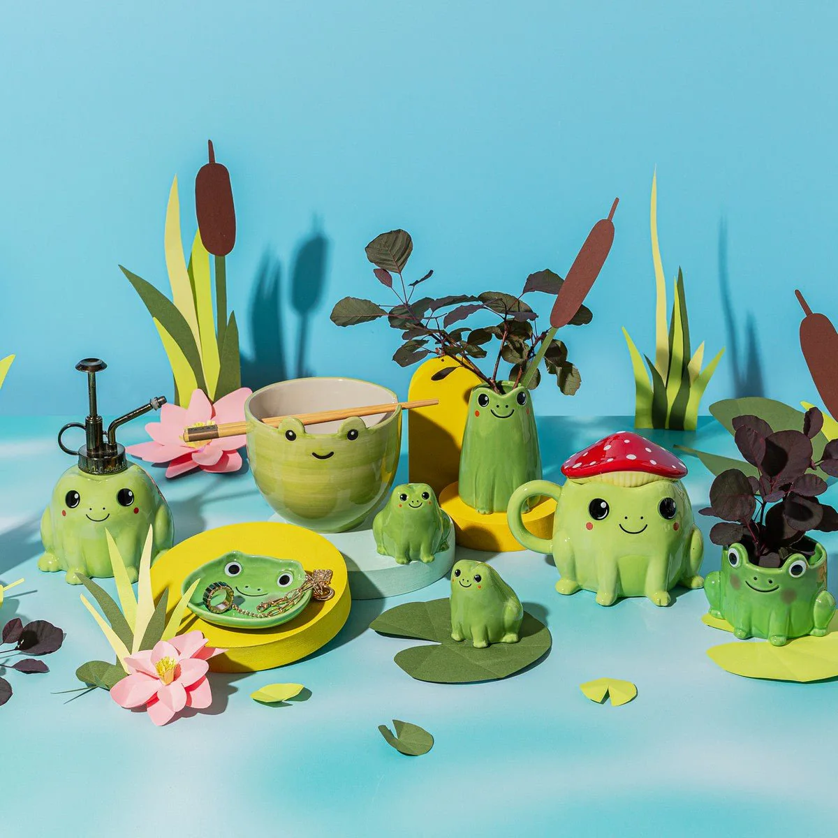 Sass & Belle Frog Salt & Pepper Shakers - Image 3