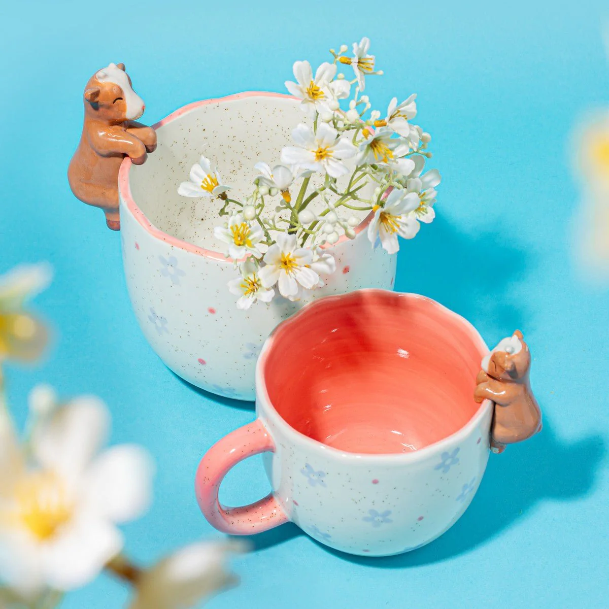 Sass & Belle Peeking Goat Mug - Image 3
