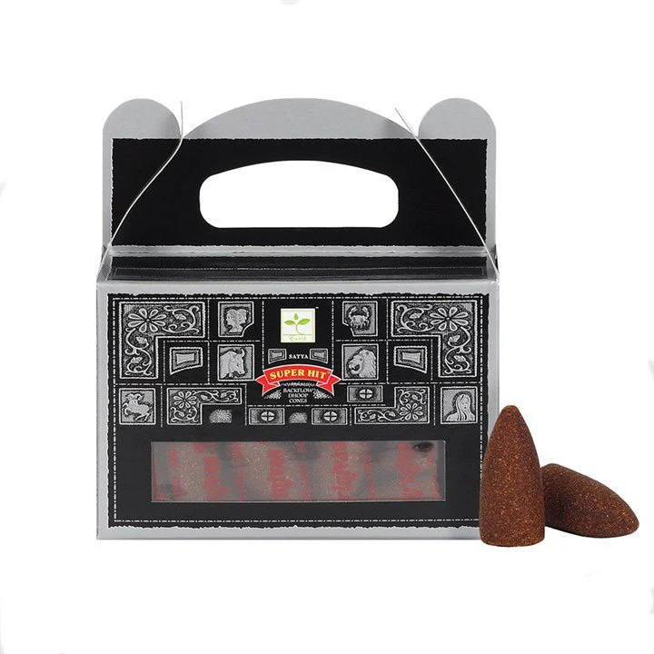 Satya Backflow Dhoop Incense Cones - Superhit