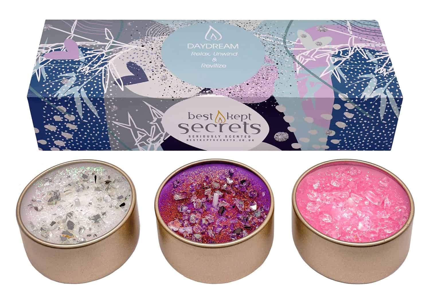 Seriously Scented Candles Three Lites - Day Dream