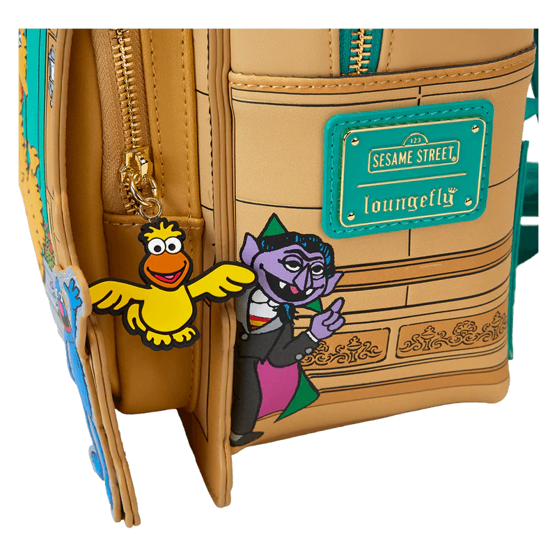 Loungefly Sesame Street Neighborhood Friends Mini Backpack - Image 4