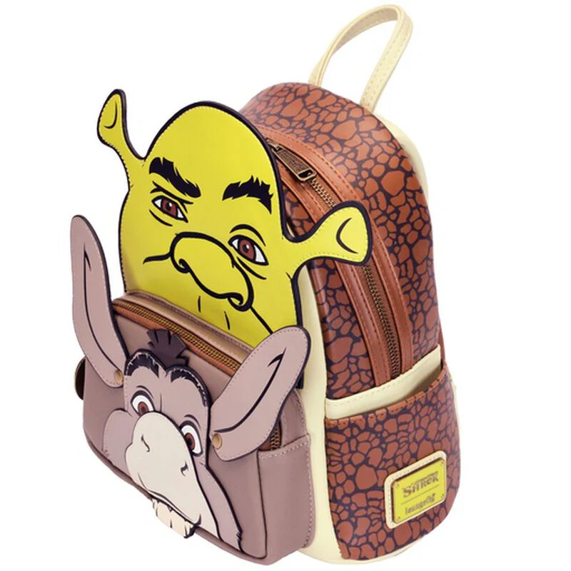 Loungefly Shrek and Donkey Cosplay Mini Backpack - Image 3