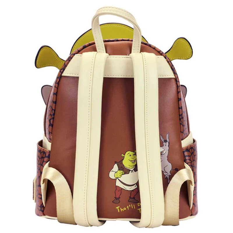 Loungefly Shrek and Donkey Cosplay Mini Backpack - Image 4