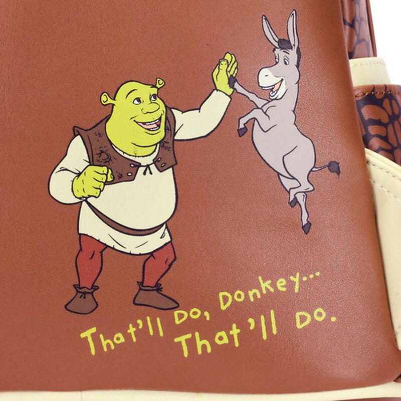 Loungefly Shrek and Donkey Cosplay Mini Backpack - Image 5