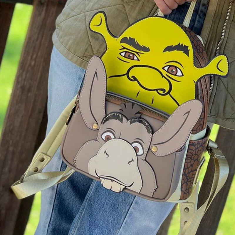 Loungefly Shrek and Donkey Cosplay Mini Backpack - Image 7