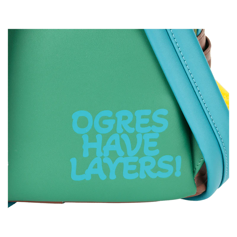 Loungefly Shrek & Donkey Sunflower Field Mini Backpack - Image 5
