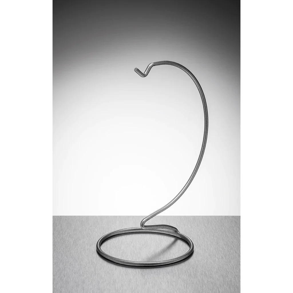 Sienna Glass Medium Display Stand - Silver