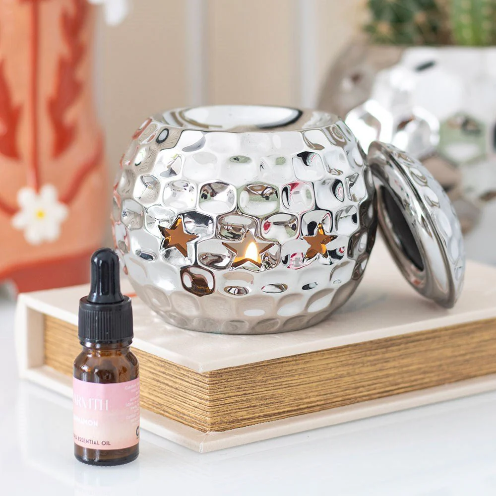 Silver Disco Ball Oil Burner - Image 5