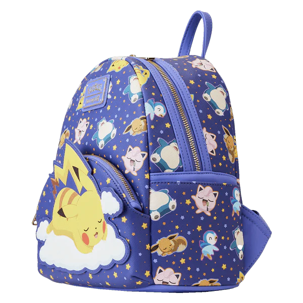 Loungefly Pokémon Sleeping Pikachu And Friends Mini Backpack - Pokémon - Image 2