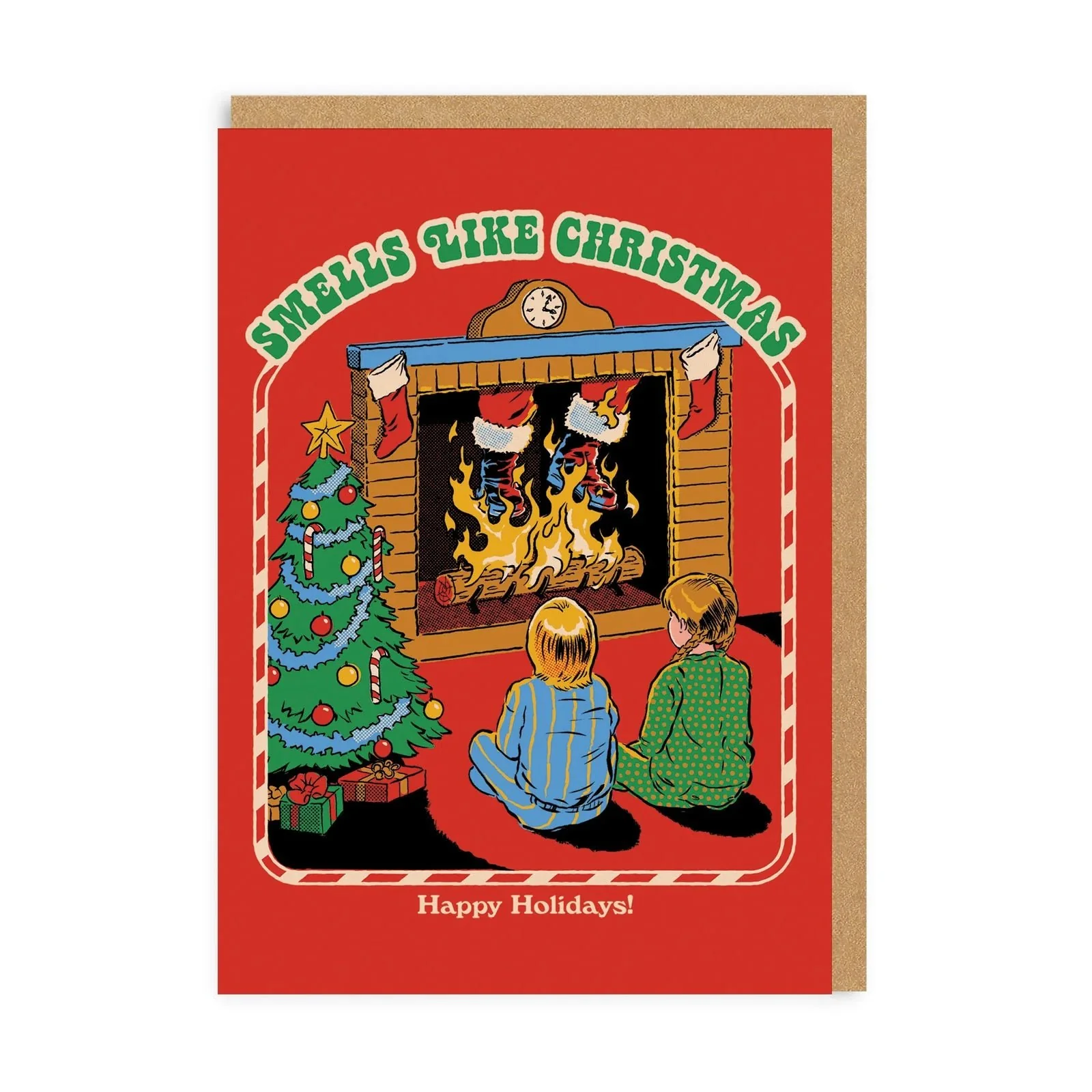 Smells Like Christmas Greeting Card