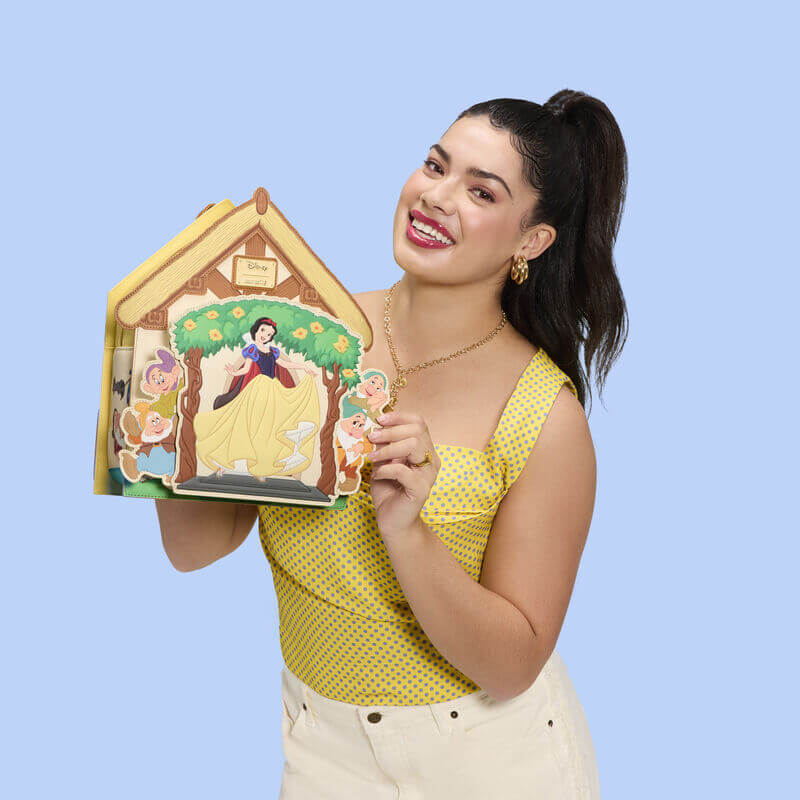 Loungefly Snow White Cottage Mini Backpack - Image 7