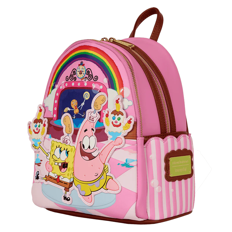 Loungefly SpongeBob SquarePants & Patrick Star Goofy Goober Light-Up Mini Backpack - Image 2