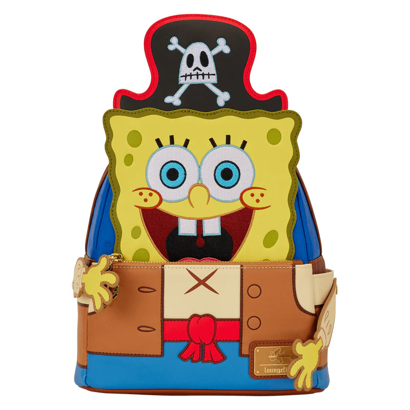 Loungefly SpongeBob SquarePants Pirate Costume Mini Backpack