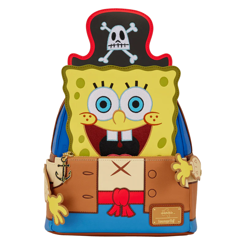 Loungefly SpongeBob SquarePants Pirate Costume Mini Backpack - Image 3