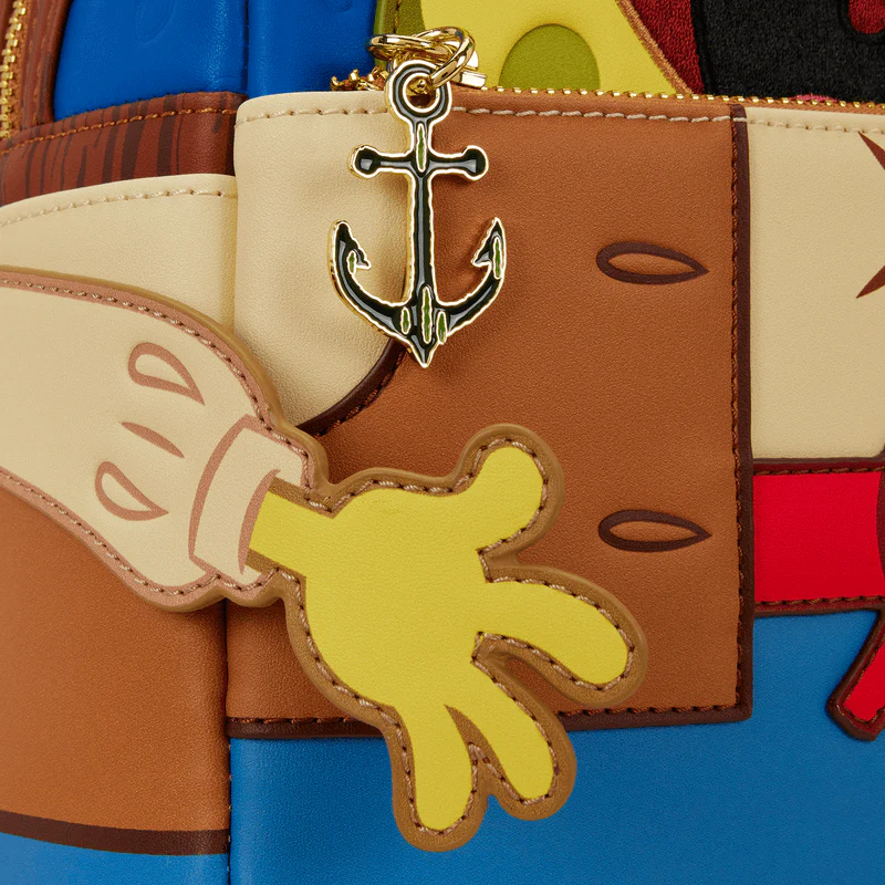 Loungefly SpongeBob SquarePants Pirate Costume Mini Backpack - Image 5