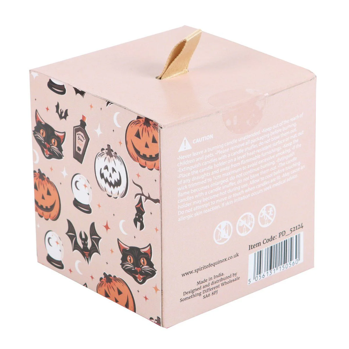Spooky Scented Candle - Pumpkin Carving - Image 4