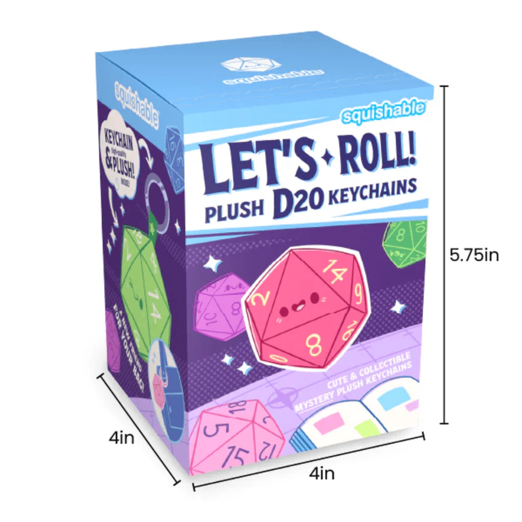 Squishable Let's Roll D20 Keychain Blind Box - Image 9