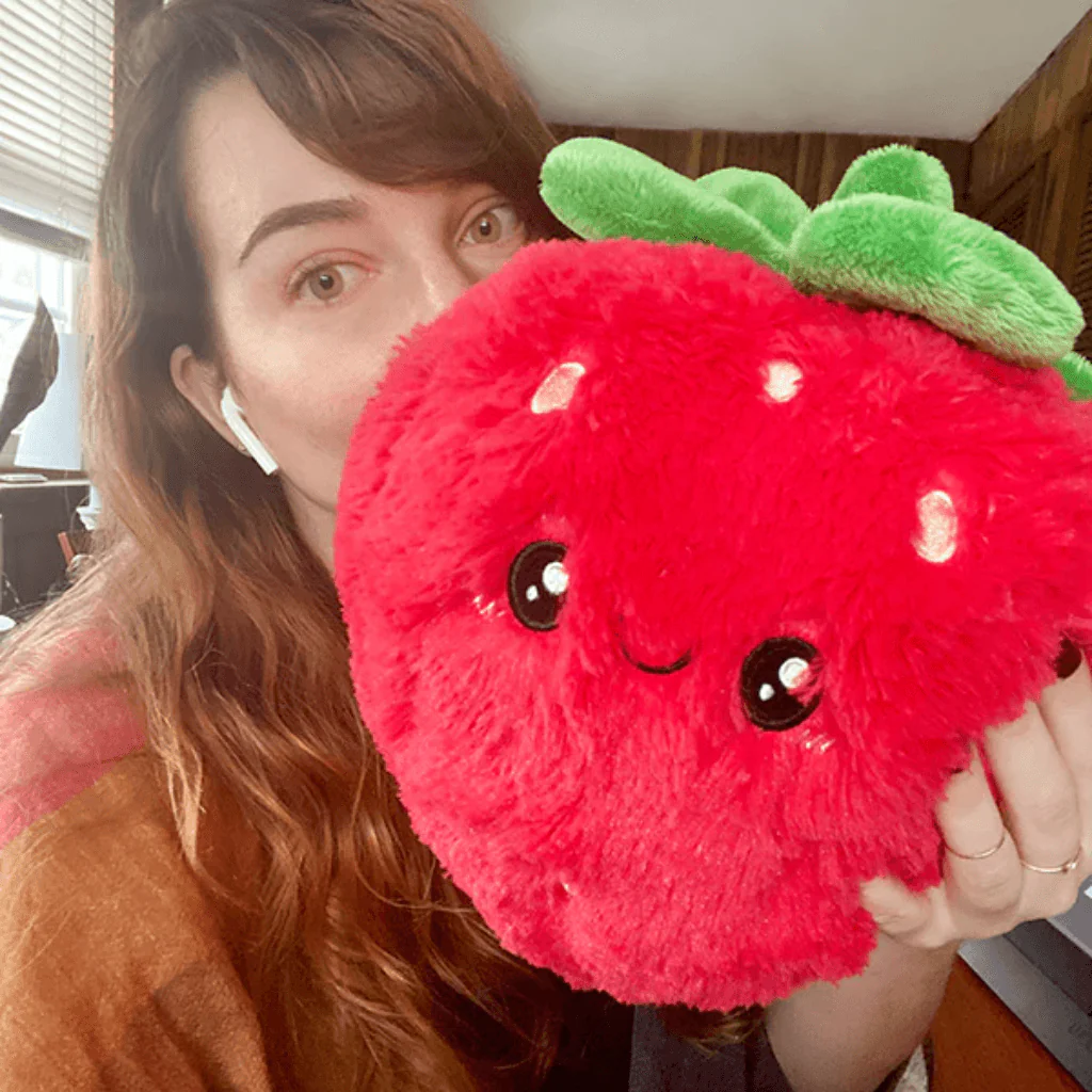 Mini Squishable Comfort Food Strawberry - Image 4